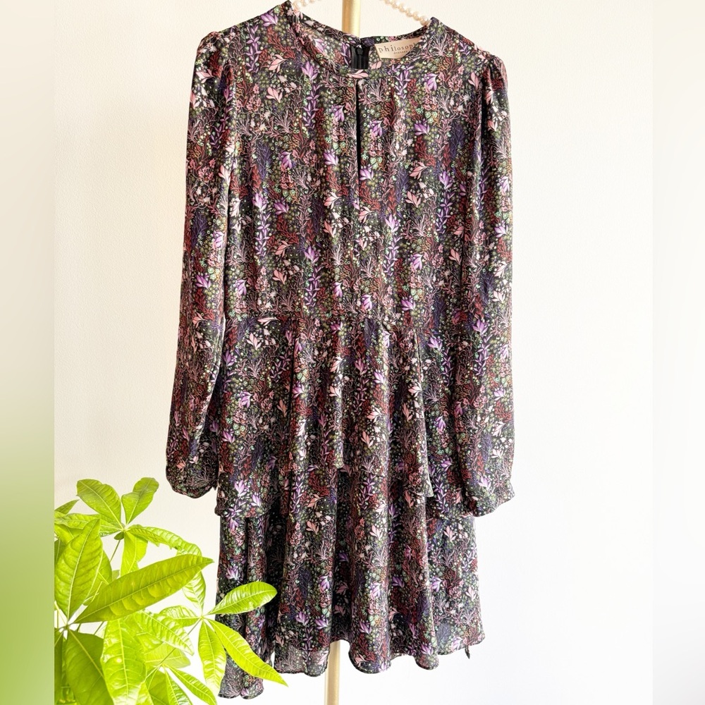 PHILOSOPHY  floral tier dress